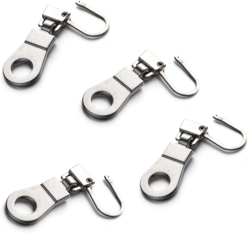 Mizeer Zipper Pull Replacement for Small Holes Zipper, Detachable Zipper Tab Repair for Clothing Jackets Boots Purse - Image 5